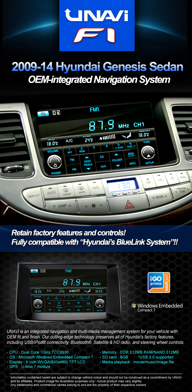 2012 hyundai genesis sedan stereo upgrade