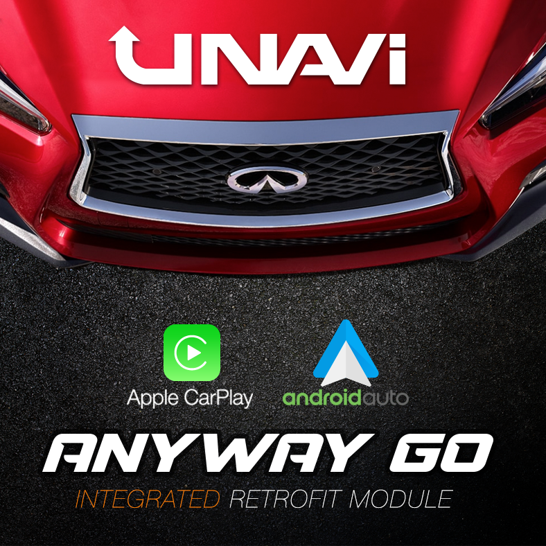 Presidents Day Sale : OEM Certified Wired & Wireless Infiniti CarPlay for  Q50 2014-2020 Android Auto upgrade module – UNAVI USA, Inc.